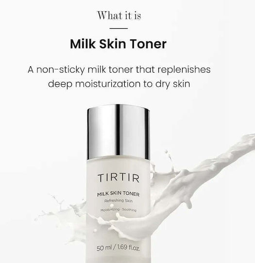 Tirtir Milk Skin Toner Lichid Pentru Față 150ml