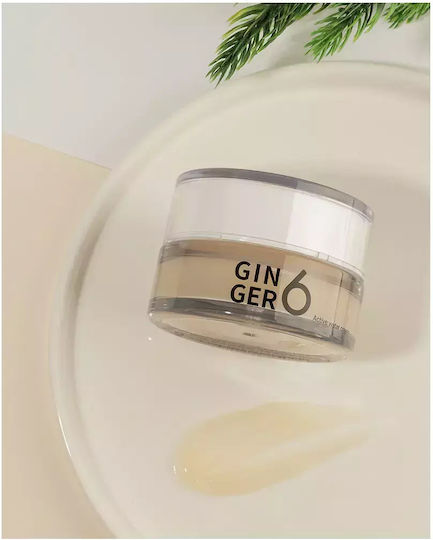 Ginger6 Active Water 24ωρη Ενυδατική & Αντιγηραντική Κρέμα Προσώπου με Υαλουρονικό Οξύ & Νιασιναμίδη 50ml
