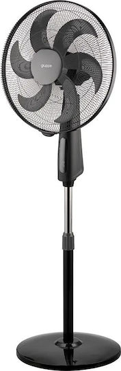 Gruppe Pedestal Fan 130W Black