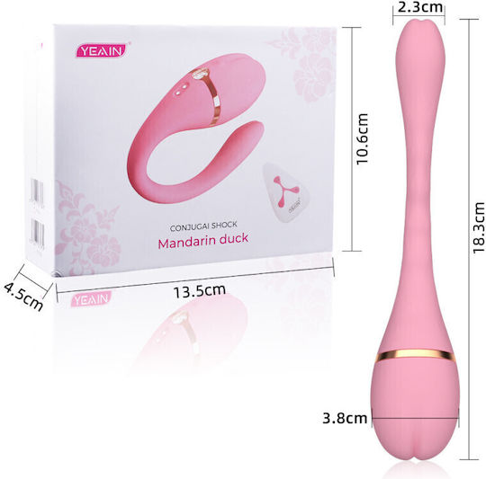 Doppelter Vibrator Rosa