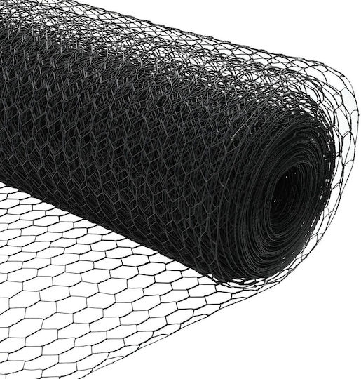 vidaXL Plasă de sârmă Galvanizat Module Gri 1.6x25m
