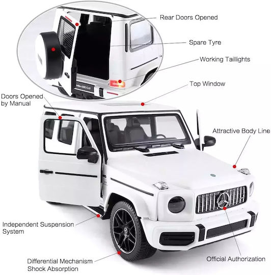Mercedes-Benz Remote Controlled Car 2WD White