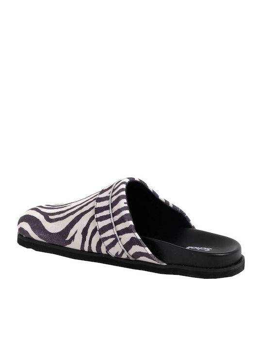 Pescura Charlene Winter Women's Slippers Black