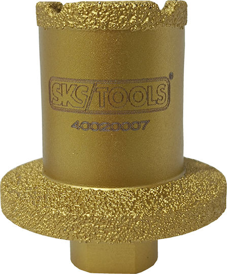 SKS Tools Ποτηροτρύπανo Ξηρής Κοπής με Διάμετρο από 35mm έως 55mm για Πλακάκι