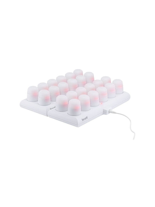 Securit Decorative Lamp Tealight Multicolour 12pcs