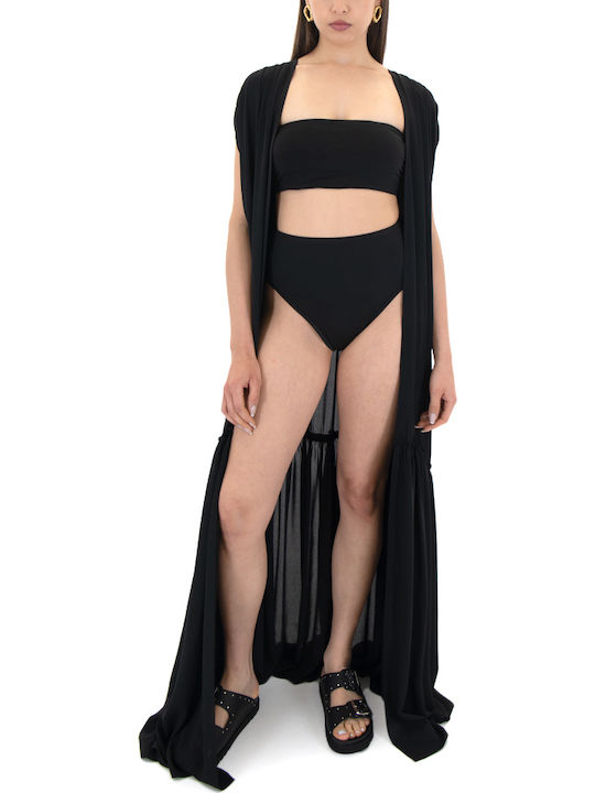 Bikini Slip High Waist Black