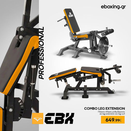eBoxing Quadrizeps-/Beinbeuger-Maschine ohne Gewichte