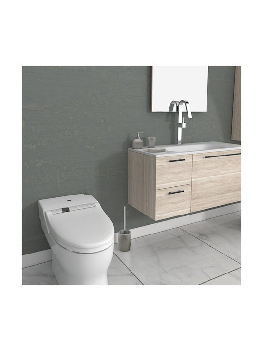 Inter Ceramic Dispenser Πλαστικό Ασημί