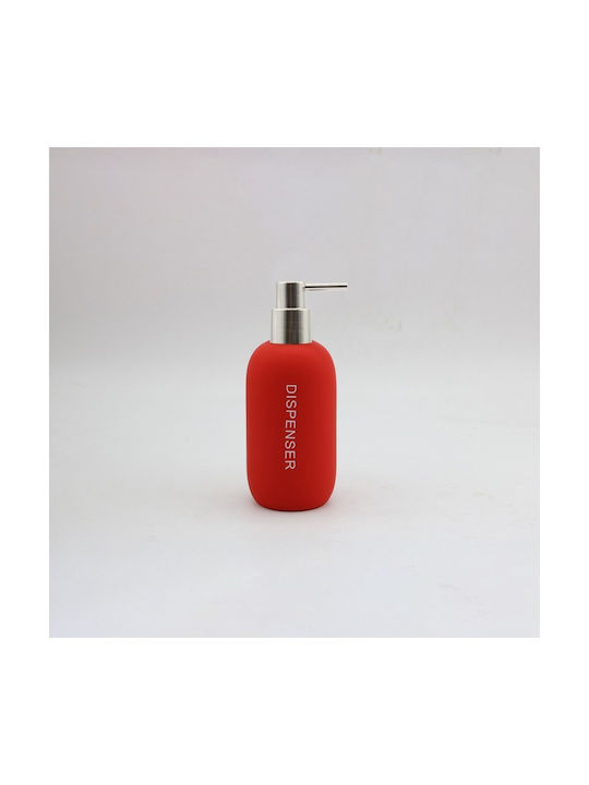Inter Ceramic Dispenser Plastic Roșu