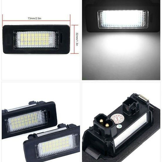Best-Ka Φώτα Πινακίδας Led 6000 2τμχ