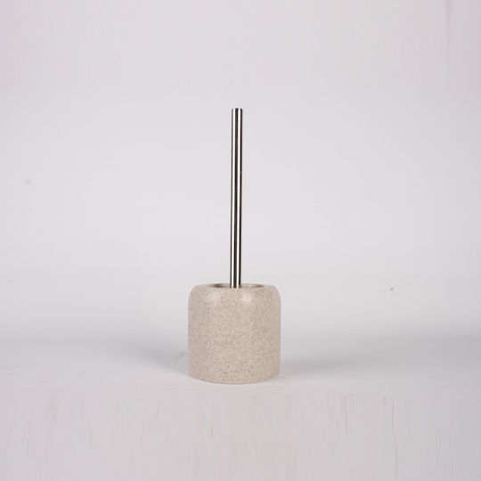 Inter Ceramic Kunststoff Badezimmer Toilettenbürste Beige