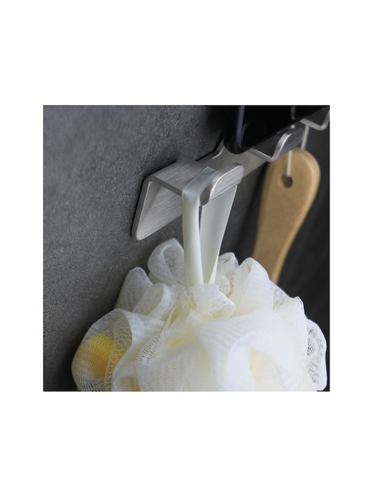 Inter Ceramic Кука Баня Единично с винтове Сребрист