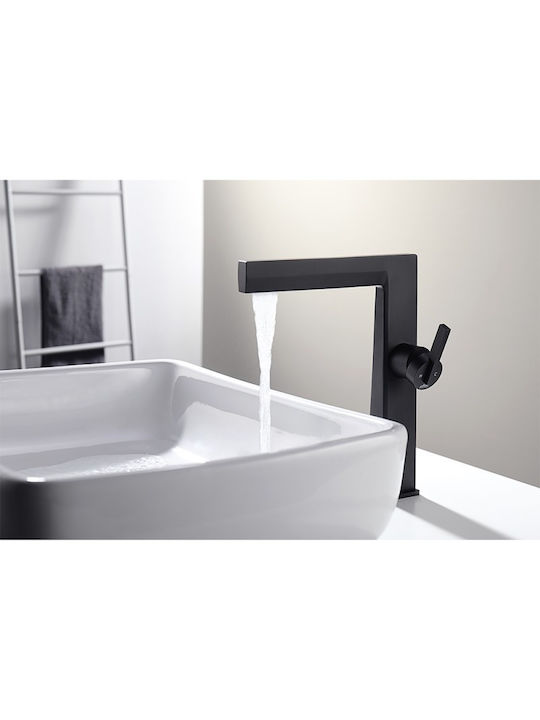 Inter Ceramic Mixing Sink Faucet Black
