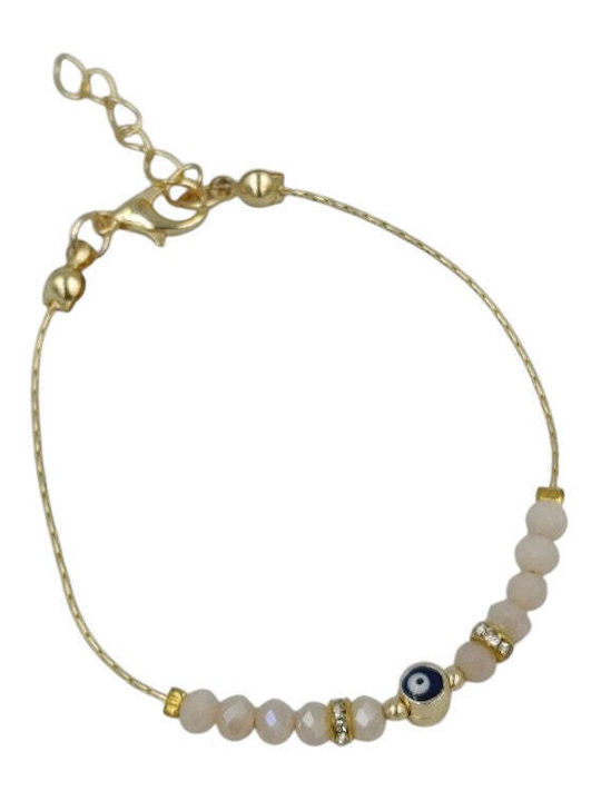 Women's Bracelet Chain with Eye Design 19.5cm