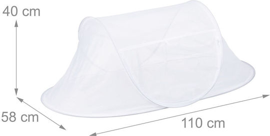 Plasă pentru alimente împotriva insectelor Picnicuri Petreceri în aer liber Relaxdays Poliester 40 X 110 X 58 Cm