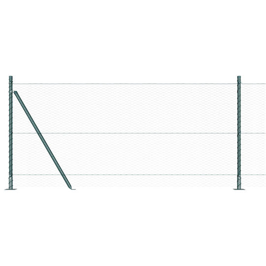 vidaXL Garden Fencing Material 13pcs Green