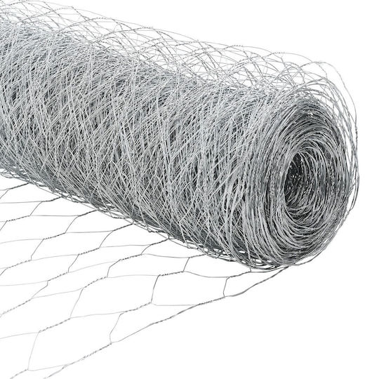vidaXL Stahl Draht Für Gartenzaunbedarf Von 50x50x50cm 2Stücke Grau