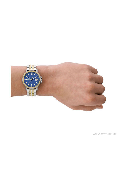 Skagen Signatur Ceas Bărbați 40mm Baterie Cu Brățară Din Metal Argintie
