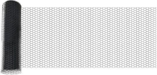 vidaXL Metallzaunrolle in Gray Farbe x60cm