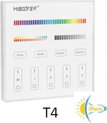 Miboxer Επιτοίχιος Διακόπτης Dimmer με Πλαίσιο LED Αφής