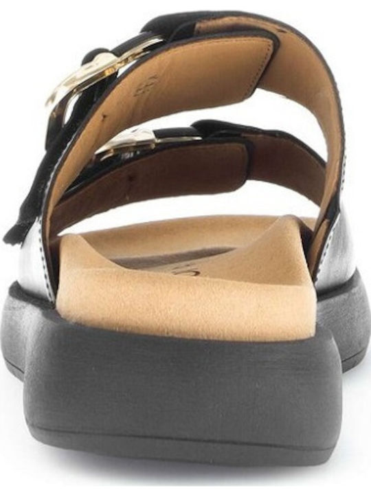 Sandale Casual Damă Din Piele Anatomici Negru