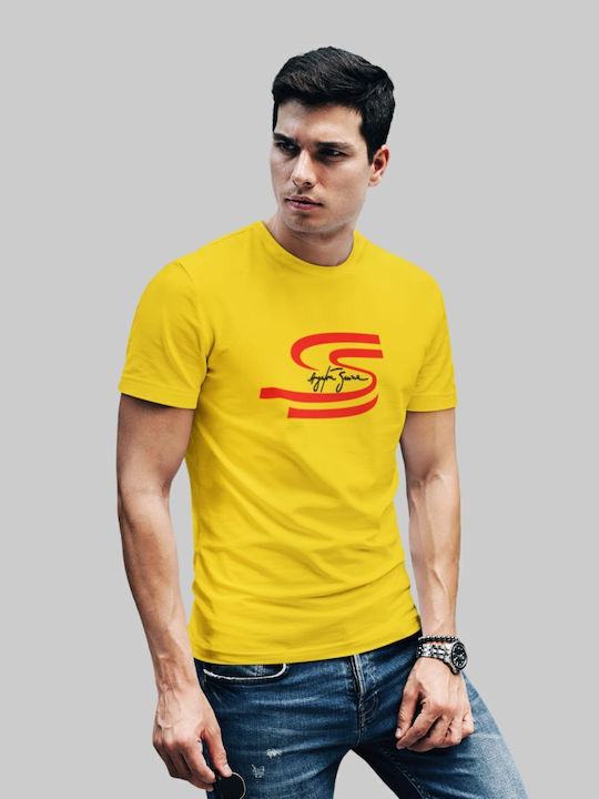 TKT T-shirt Κίτρινο Βαμβακερό