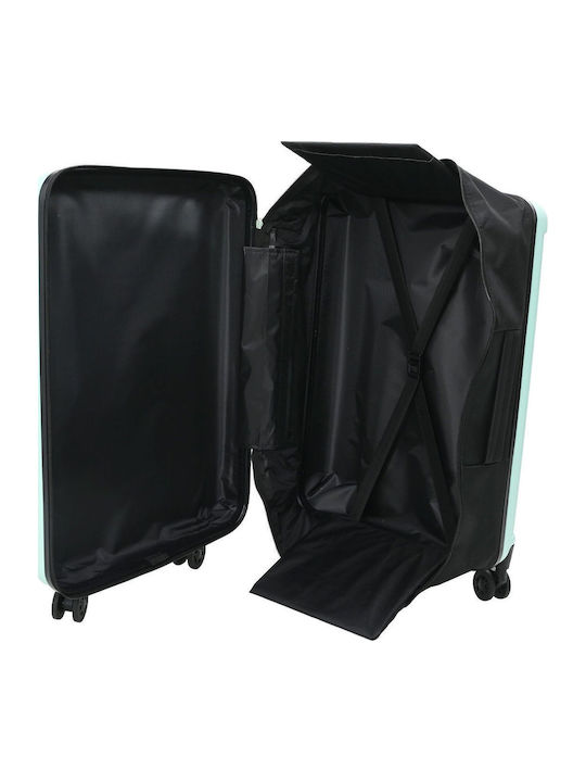 "vidaxl Foldable Hard Shell Backpack 20' Sapphire 34x23x55.5 cm ABS"