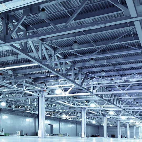 Masterled Lumină clopot comercială 200W Alb rece 20000lm cu LED încorporat Alb Ø350xÎ11.5cm