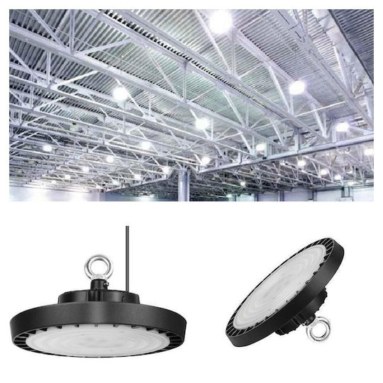 Masterled Lumină clopot comercială 200W Alb rece 22000lm cu LED încorporat Ø310xÎ9.95cm