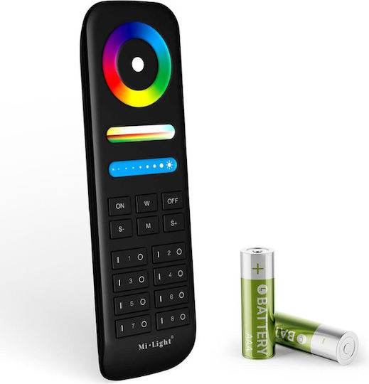 Telecomandă tactilă RGB+CCT cu 8 zone Fut089 Mi-light
