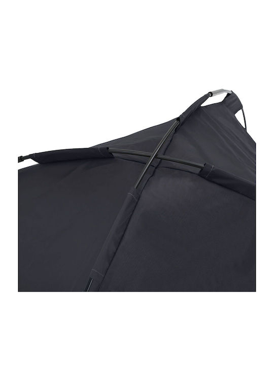 vidaXL Erhöht Hundebett Schwarz 90x81cm.
