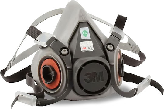 3m 6200 Half Mask Protective Spray Painting Dust Mask Filter Set