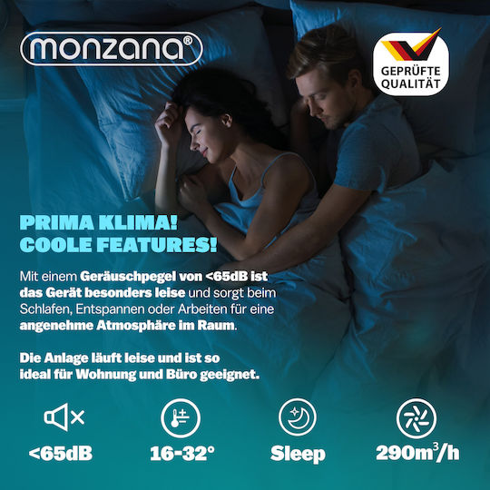 Monzana Φορητό Κλιματιστικό 7000 BTU μόνο Ψύξης