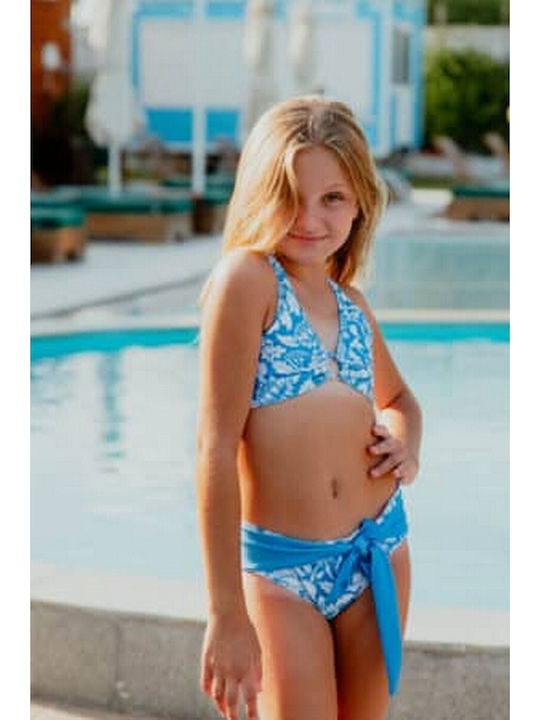 CL Kinder Badeanzug Bikini Blue