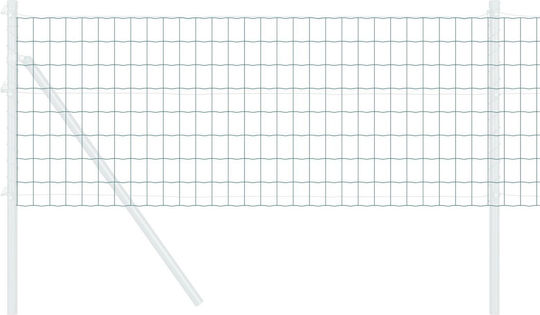 Europäisches grünes Geländer 0,4x10 m Eisen