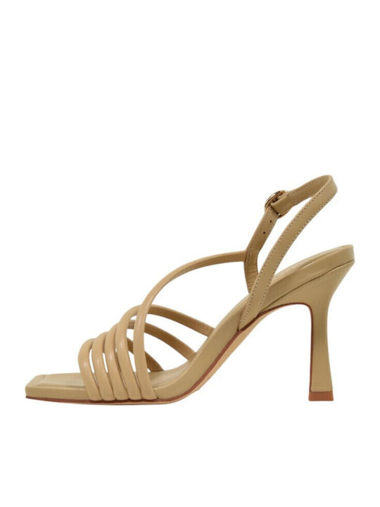 Sandalen Beige