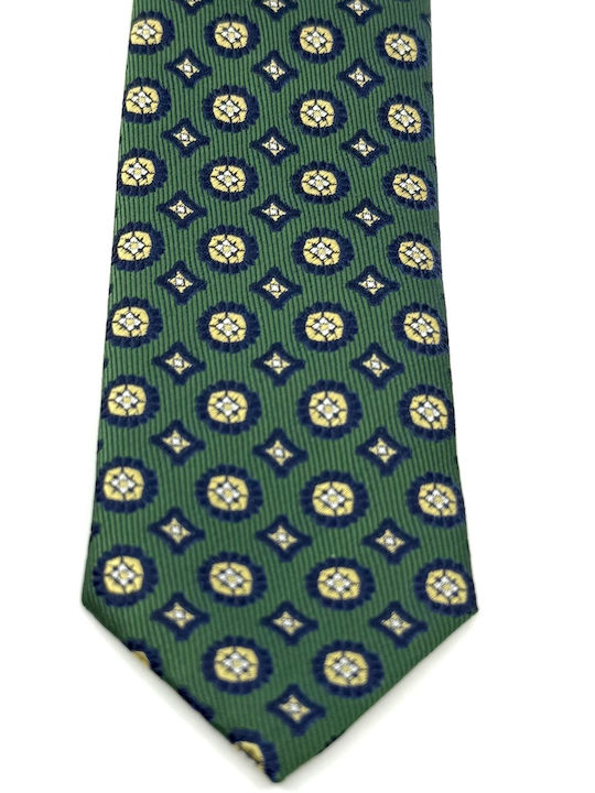 Legend Accessories Men's Tie Set Printed in Green Color