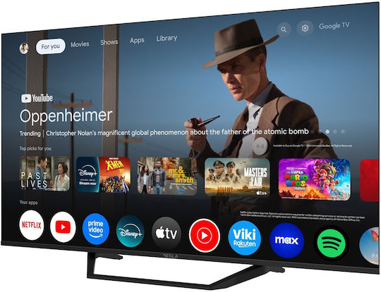 Tesla Smart Τηλεόραση 50" 4K UHD LED Series 6 HDR (2025) 50E655BUS