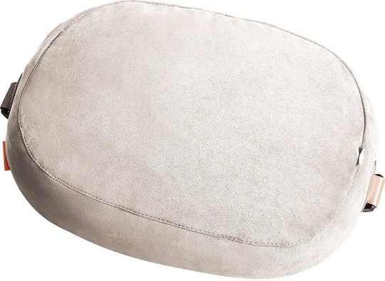 Baseus ComfortRide Headrest Dual Material Autokissen in Beige Farbe