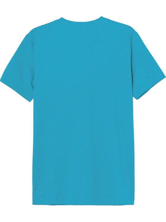 Cotton Division Disney Lilo & Stitch Smile T-shirt Blue Wdits045