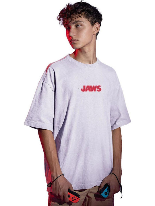 Cotton Division Oversize T-shirt Jaws Hazardous Area Mjato004