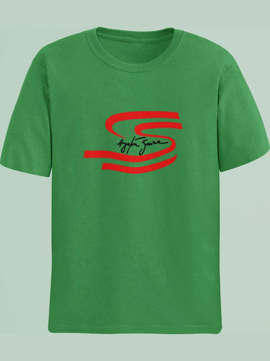 Tricou Senna Mărime Mare Negru