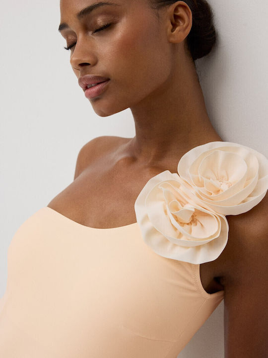 Ολόσωμο Μαγιό Floral Ivory