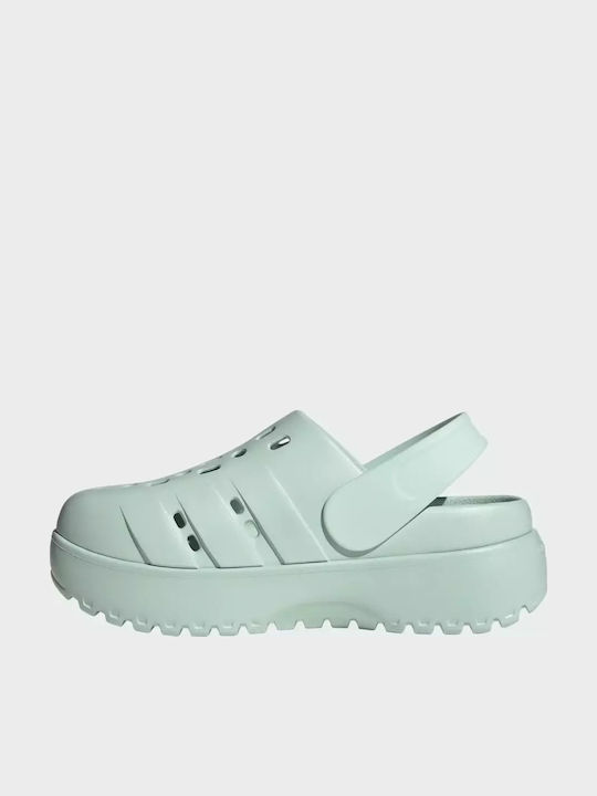 adidas Adilette Clog Γυναικεία Σαμπό Τιρκουάζ