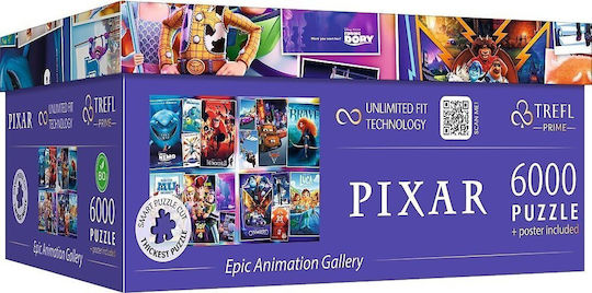Disney Pixar Collection 6000 Piece Puzzle Trefl
