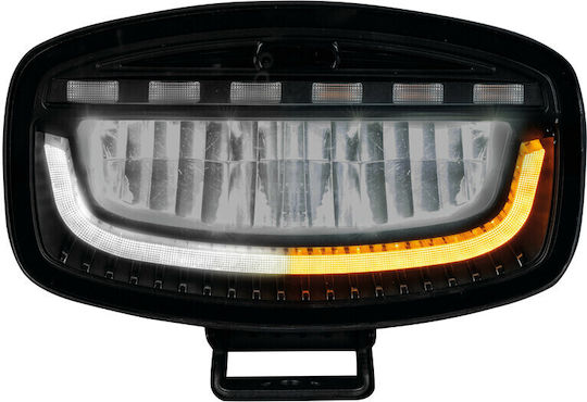 Lampa Roundς Waterproof Headlights Car LED 10 - 30V 60W 24.7cm with Orange Lighting 1pcs