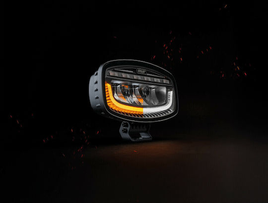 Lampa Roundς Waterproof Headlights Car LED 10 - 30V 60W 24.7cm with Orange Lighting 1pcs
