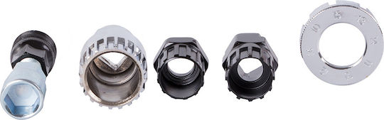 Set de unelte pentru bicicletă – Cheie pentru demontarea casetei și unelte de întreținere 5907451352960 Verk Group