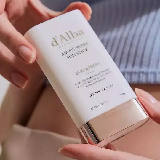 d'Alba Air Fit Fresh Αντηλιακό Stick Προσώπου και Σώματος SPF50+ 19gr