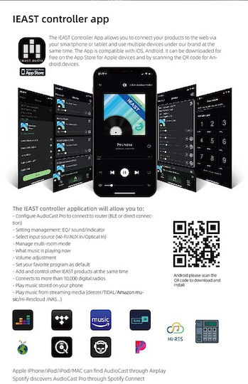 iEast Smart Kit Wi-Fi / Bluetooth iEAST-PRO-M50v2